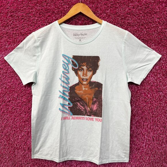 Whitney Houston I will always Love You Womens Tshirt Size Medium - Picture 1 of 4